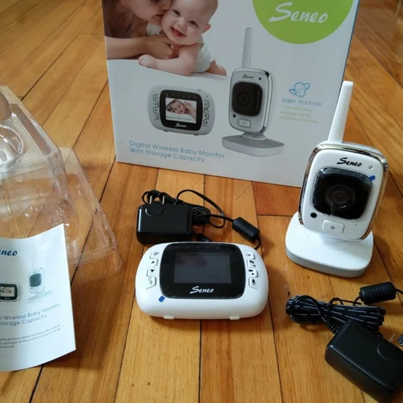 Seneo Video Baby Monitor, Wireless Baby Monitor Camera With Remote Home Monitori